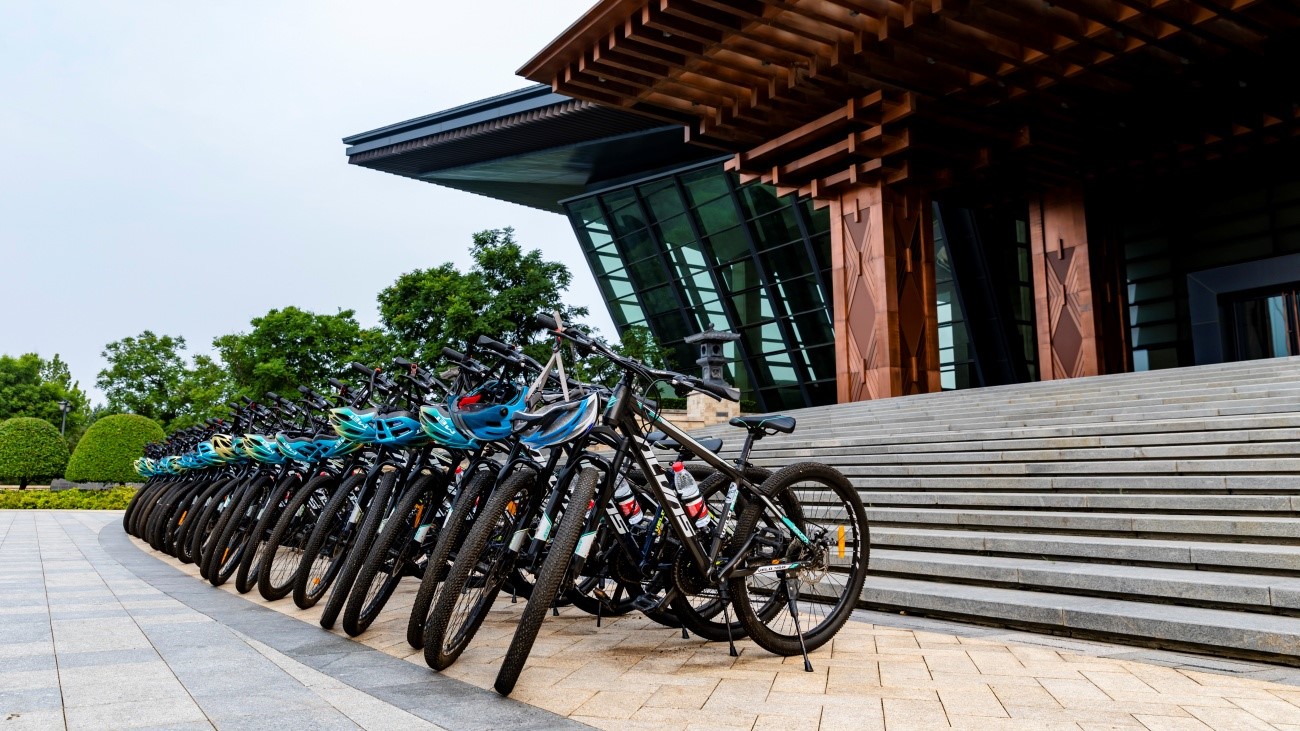 「騎行雁棲湖，凝聚團(tuán)隊(duì)力！」 一日騎行團(tuán)建，挑戰(zhàn)與美景同行！