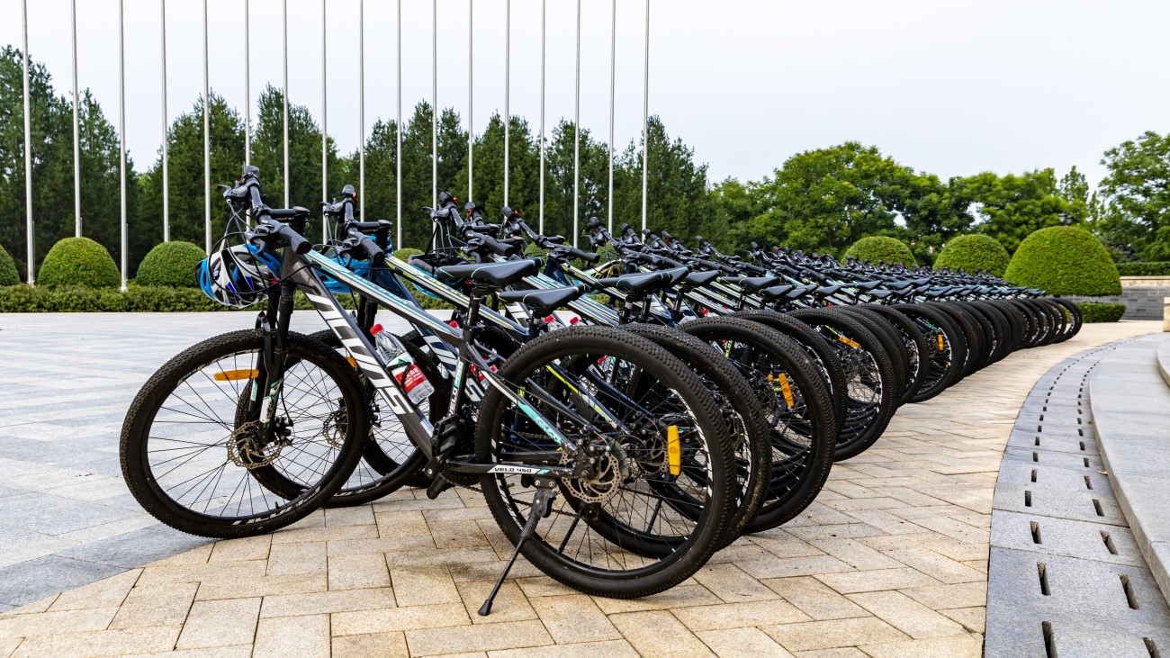 「騎行雁棲湖，凝聚團(tuán)隊(duì)力！」 一日騎行團(tuán)建，挑戰(zhàn)與美景同行！